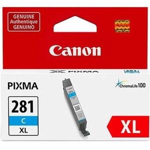 Canon CLI-281 XL Original Inkjet Ink Cartridge - Cyan Pack - Inkjet