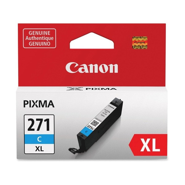 Canon CLI-271XL C Original Ink Cartridge - Inkjet - Cyan