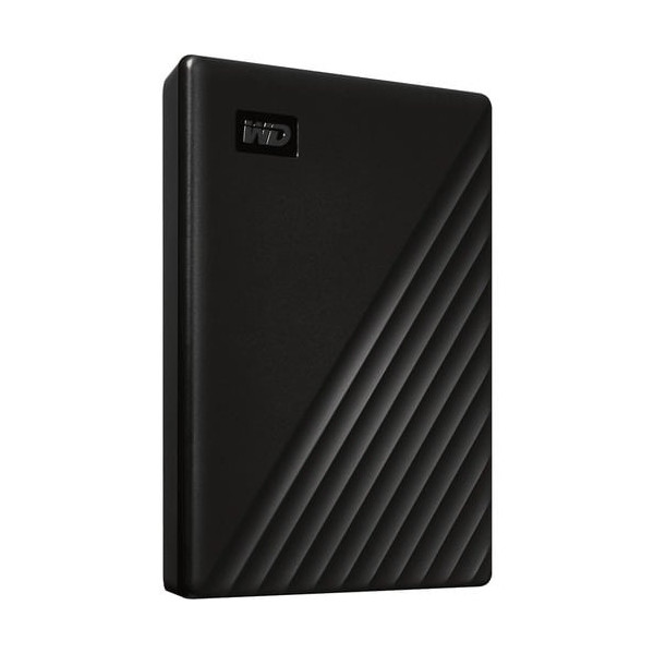 WD My Passport 2 TB Portable Hard Drive - External - Black - USB 3.2 - 256-bit Encryption Standard