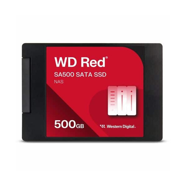 Western Digital Red WDS500G1R0A 500 GB Solid State Drive - 2.5" Internal - SATA (SATA/600)