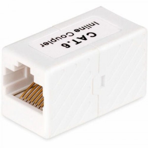 StarTech.com RJ45 Coupler, Inline Cat6 Coupler, Female to Female (F/F) T568 Connector,