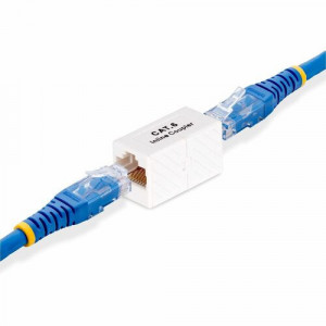 StarTech.com RJ45 Coupler, Inline Cat6 Coupler, Female to Female (F/F) T568 Connector,