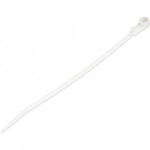 StarTech.com 6"(15cm) Cable Ties with Mounting Hole, 1-1/2"(40mm) Dia, 40lb(18kg)