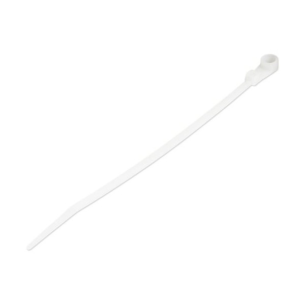 StarTech.com 6"(15cm) Cable Ties with Mounting Hole, 1-1/2"(40mm) Dia, 40lb(18kg)