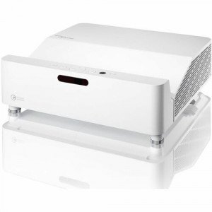 Optoma ZH430UST 3D Ultra Short Throw DLP Projector - 16:9 - White - High Dynamic Range (HDR) - Front - 1080p - 30000 Hour