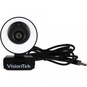 VisionTek VTWC40 Webcam - 2 Megapixel - 60 fps - USB 2.0 - 1920 x 1080 Video - CMOS Sensor - Auto-focus - Microphone