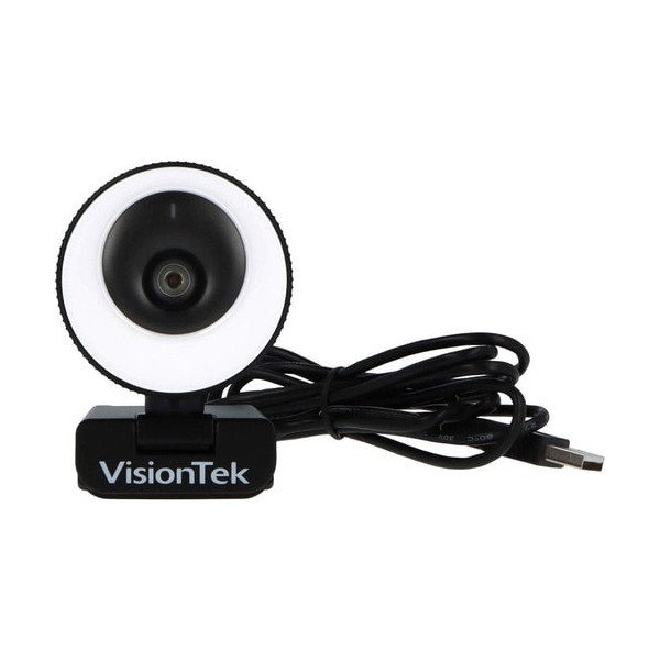 VisionTek VTWC40 Webcam - 2 Megapixel - 60 fps - USB 2.0 - 1920 x 1080 Video - CMOS Sensor - Auto-focus - Microphone