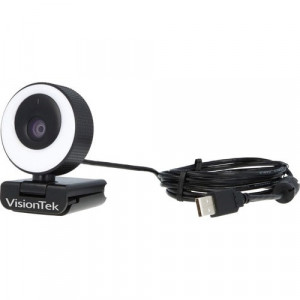 VisionTek VTWC40 Webcam - 2 Megapixel - 60 fps - USB 2.0 - 1920 x 1080 Video - CMOS Sensor - Auto-focus - Microphone