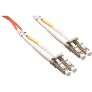 Axiom LC/LC Multimode Duplex OM1 62.5/125 Fiber Optic Cable 1m - 3.3 ft Fiber Optic Network Cable for Network Device