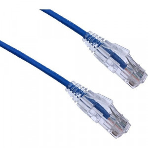 Axiom 4FT CAT6 BENDnFLEX Ultra-Thin Snagless Patch Cable 550mhz (Blue) - 4 ft Category 6 Network Cable for Network Device