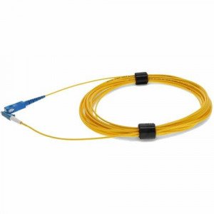 AddOn 10m SMF 9/125 Simplex SC/LC OS1 Yellow OFNR (Riser Rated) Patch Cable - 32.8 ft Fiber Optic