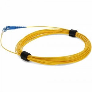 AddOn 10m SMF 9/125 Simplex SC/LC OS1 Yellow OFNR (Riser Rated) Patch Cable - 32.8 ft Fiber Optic