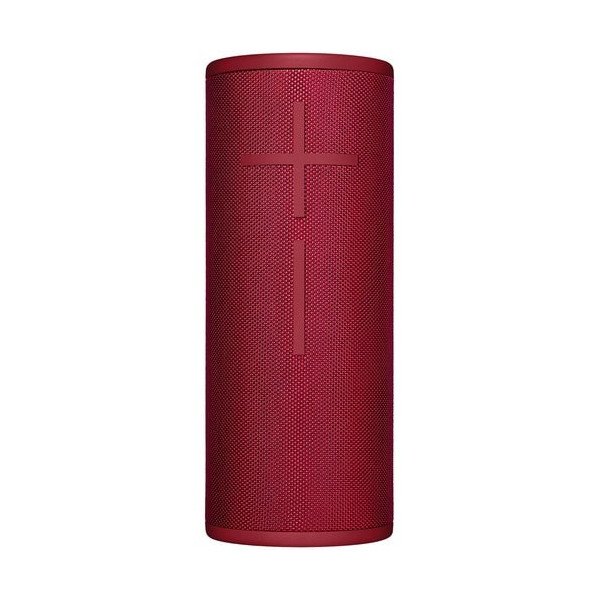 Ultimate Ears BOOM 3 Portable Bluetooth Speaker System - Red - 90 Hz to 20 kHz - 360° Circle Sound - Battery Rechargeable