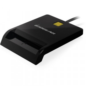 IOGEAR USB Smart Card Reader (Non-TAA) - Contact - Cable -GSR212