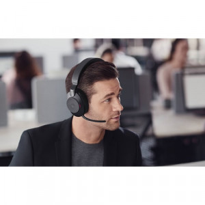 Jabra Evolve2 85 Headset - Stereo - Wireless - Bluetooth - Over-the-head - Binaural - Supra-aural - Black