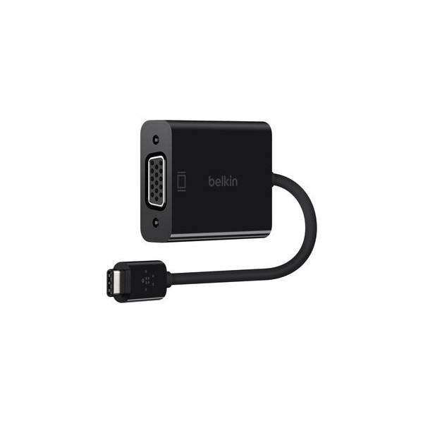 USB-C VGA ADAPTER BLACK K - 1080P - VIDEO CONVERTER MULTI 6