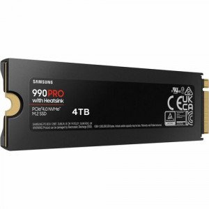 Samsung 990 PRO 4 TB Solid State Drive - M.2 2280 Internal -MZ-V9P4T0CW