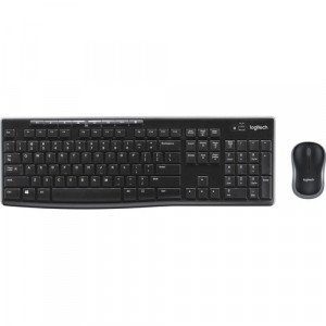 Logitech MK270 Wireless Keyboard and Mouse Combo for Windows, 2.4 GHz Wireless, Compact Mouse, 8 Multimedia and Shortcut Keys