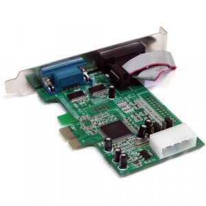 StarTech.com 2 Port PCIe Serial Adapter Card with 16550 - Add 2 RS-232 serial ports