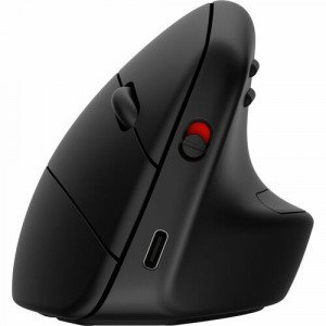 HP 925 Ergonomic Vertical Mouse For Business - Optical - Wireless - Bluetooth/Radio Frequency - 2.40 GHz