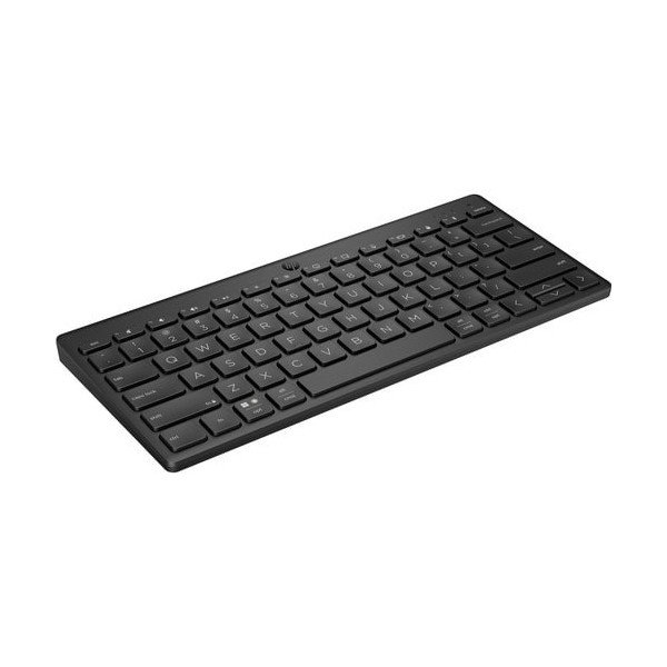 HP 355 Compact Multi-Device Bluetooth Keyboard - Wireless Connectivity - Notebook, Desktop Computer, Tablet, Smartphone