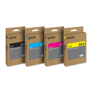 Epson 924 Original Standard Yield Inkjet Ink Cartridge - Black Pack - Inkjet - Standard Yield