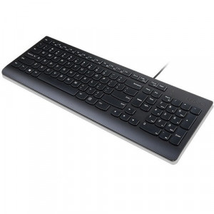 Lenovo Essential Wired Keyboard (Black) - French Canadian 058 - Cable Connectivity