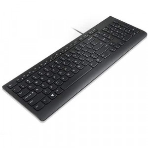 Lenovo Essential Wired Keyboard (Black) - French Canadian 058 - Cable Connectivity