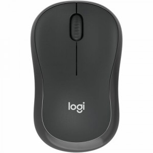 Logitech M240 Silent Bluetooth Mouse - Travel Mouse - Optical - Wireless - Bluetooth - Graphite - 3 Button(s) - Symmetrical