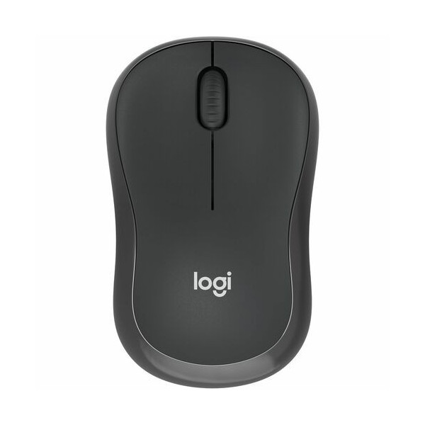 Logitech M240 Silent Bluetooth Mouse - Travel Mouse - Optical - Wireless - Bluetooth - Graphite - 3 Button(s) - Symmetrical