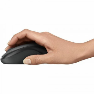 Logitech M240 Silent Bluetooth Mouse - Travel Mouse - Optical - Wireless - Bluetooth - Graphite - 3 Button(s) - Symmetrical