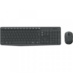 Logitech MK235 Wireless Keyboard and Mouse Combo for Windows, 2.4 GHz Wireless