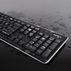 Logitech K270 Keyboard - Wireless Connectivity - RF - 33 ft (10058.40 mm) - 2.40 GHz - USB Interface