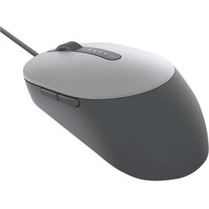 Dell MS3220 Mouse - Laser - Cable - Titan Gray - USB 2.0 - 3200 dpi - Tilt Wheel