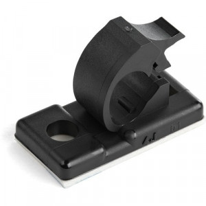 StarTech.com 100 Self Adhesive Cable Management Clips - Ethernet/Network Cable/Office Desk Cord Organizer