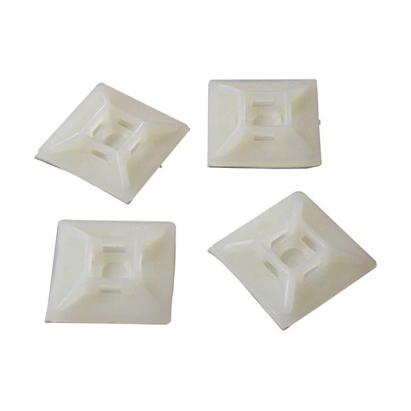 StarTech.com Self-adhesive Nylon Cable Tie Mounts - Pkg of 100 - Pkg of 100 - Cable organizer (pack of 100)