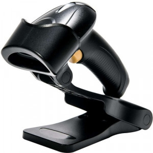 Star Micronics Wireless Handheld Scanner - Wireless Handheld Scanner - Black - With Stand - Wireless Handheld Scanner