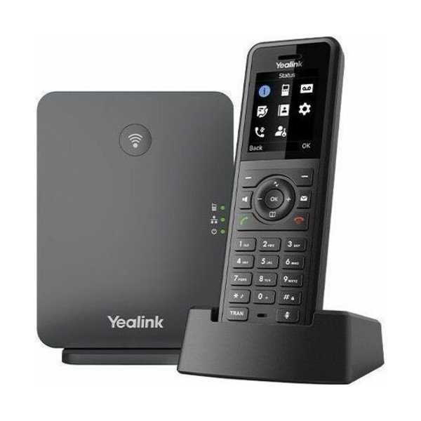 Yealink W77P IP Phone - Cordless - Corded - DECT - Desktop, Wall Mountable