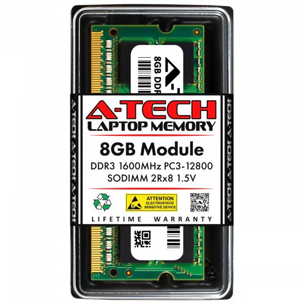 Axiom 8GB DDR3-1600 SODIMM for Dell - A6049770, A6994451, A5989266, A5979824 - For Notebook