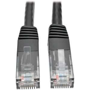 Tripp Lite by Eaton Cat6 Gigabit Molded Patch Cable (RJ45 M/M) - N200-003-BK