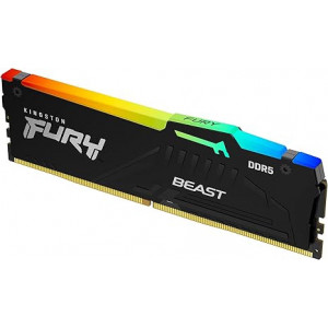 Kingston FURY Beast 32GB DDR5 SDRAM Memory Module - For Motherboard - 32 GB (1 x 32GB) - DDR5-6000/PC5-48000 DDR5 SDRAM