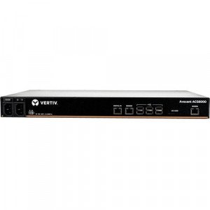 Vertiv Avocent ACS 8000 48-port Serial Console Server, Dual AC Power, Analog Modem -ACS8048MDAC-400