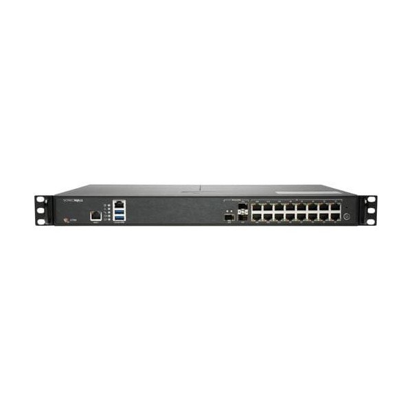 SonicWall NSA 2700 High Availability Firewall - 16 Port - 10/100/1000Base-T, 10GBase-X - 10 Gigabit Ethernet - DES