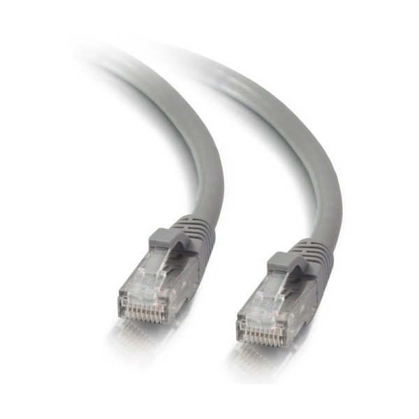 C2G Cat5e Patch Cable - RJ-45 Male Network - RJ-45 Male Network - 3.05m - Gray