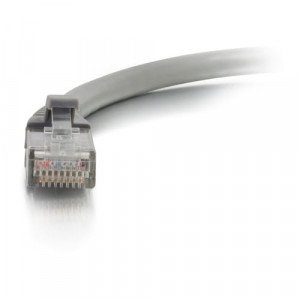 C2G Cat5e Patch Cable - RJ-45 Male Network - RJ-45 Male Network - 3.05m - Gray