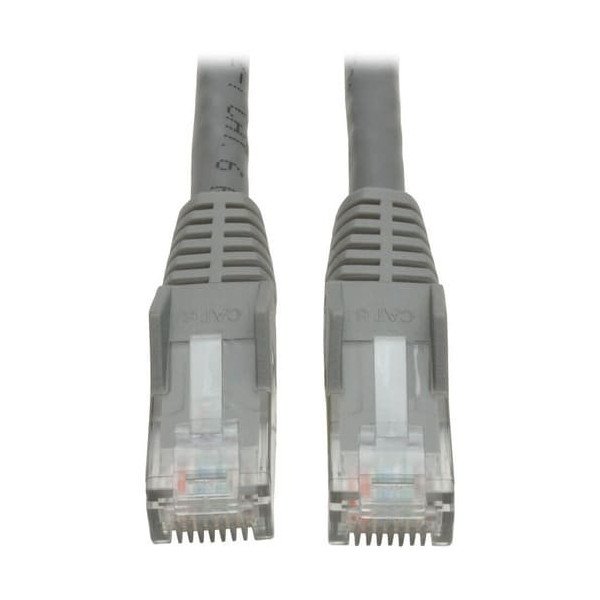 Tripp Lite Cat6 Patch Cable - 10ft - 1 x RJ-45 Male - 1 x RJ-45 Male - Gray