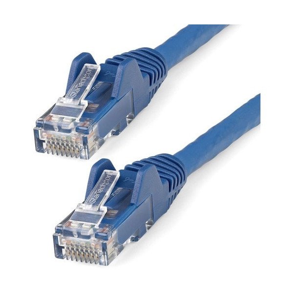 StarTech.com 3m(10ft) CAT6 Ethernet Cable, LSZH (Low Smoke Zero Halogen) 10 GbE Snagless 100W PoE UTP RJ45 Blue Network