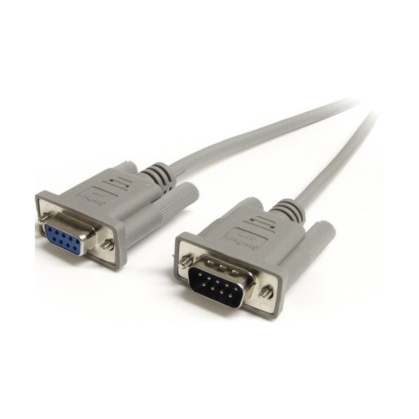 StarTech.com 10 ft Straight Through Serial Cable - M/F - Extend your EGA monitor cable or mouse cable by 10ft
