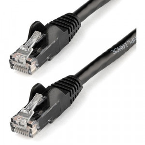 StarTech.com 10ft CAT6 Ethernet Cable - Black Snagless Gigabit - 100W PoE UTP 650MHz Category 6 Patch Cord UL