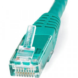 StarTech.com 10ft CAT6 Ethernet Cable - Green Molded Gigabit - 100W PoE UTP 650MHz